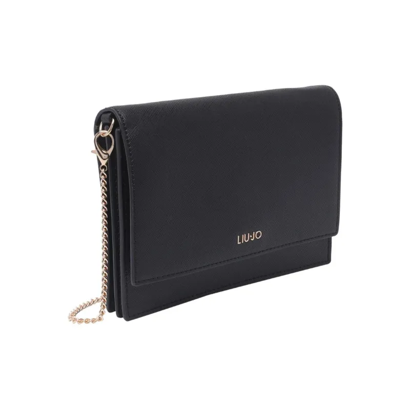 LIU·JO Logo Lettering Chain Linked Crossbody Bag-1