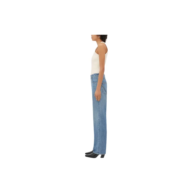 Bottega Veneta Vintage Washed Boyfriend Denim Jeans-2