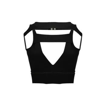 RICK OWENS Sling Bra Crop Top