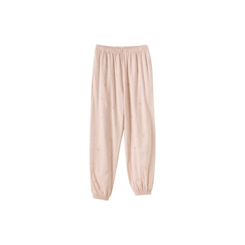 Top Melon Pajama Pants Women's Desire Late Orange-0