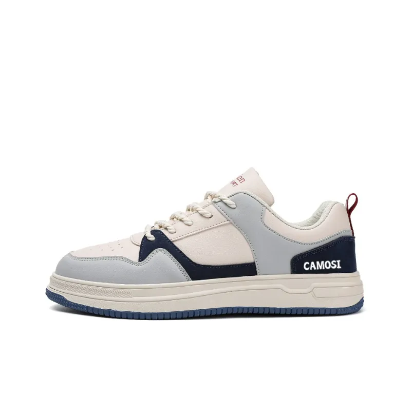CAMOSI Skateboard Shoes Unisex Low Top Gray/Brown/Green-13