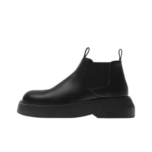 ZARA Chelsea Boots Men Black