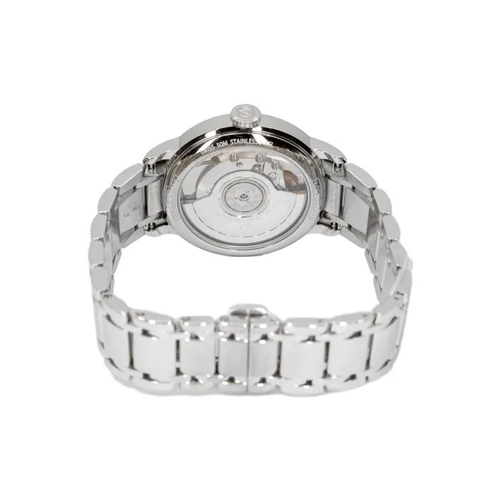 Baume & Mercier Classima Collection Automatic Mechanical Movement Women's Watch Watch 34mm White Dial-2