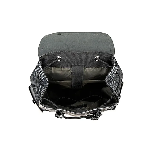 Jeep Synthetic Leather Backpack Regular Unisex Black-5