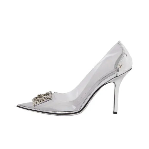 DSQUARED 2 High Heels Women's Silver