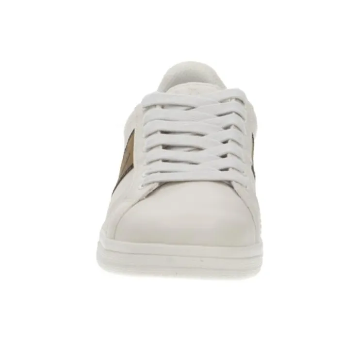 FRED PERRY Low Top Skateboard Shoes Men's Beige-2
