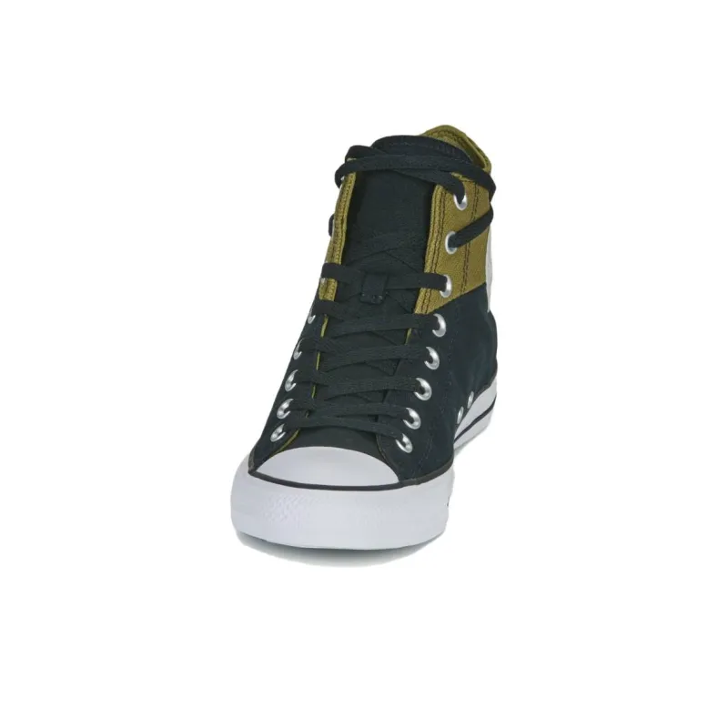 Converse Chuck Taylor All Star Durable Cushioning High Top Canvas Shoes Men's Black-4