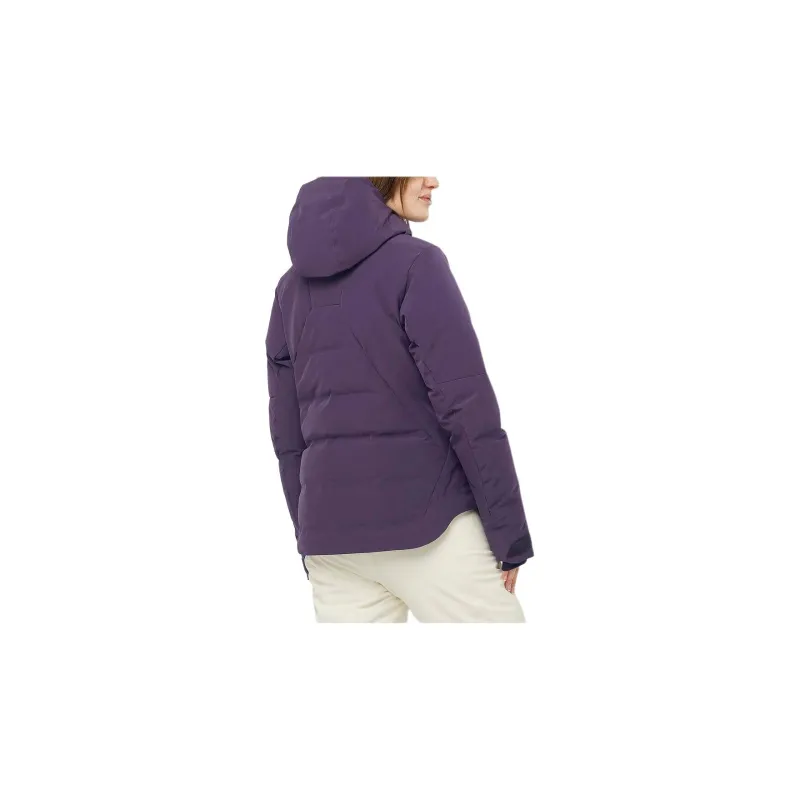 SALOMON ALPENFLOW DOWN Jackets Women's Purple-1