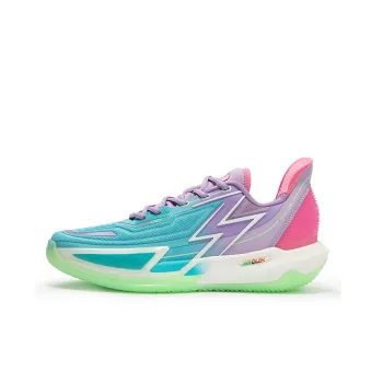361° BIG3 4.0 Quick Pro Basketball Shoes Men Low Top Blue/Purple