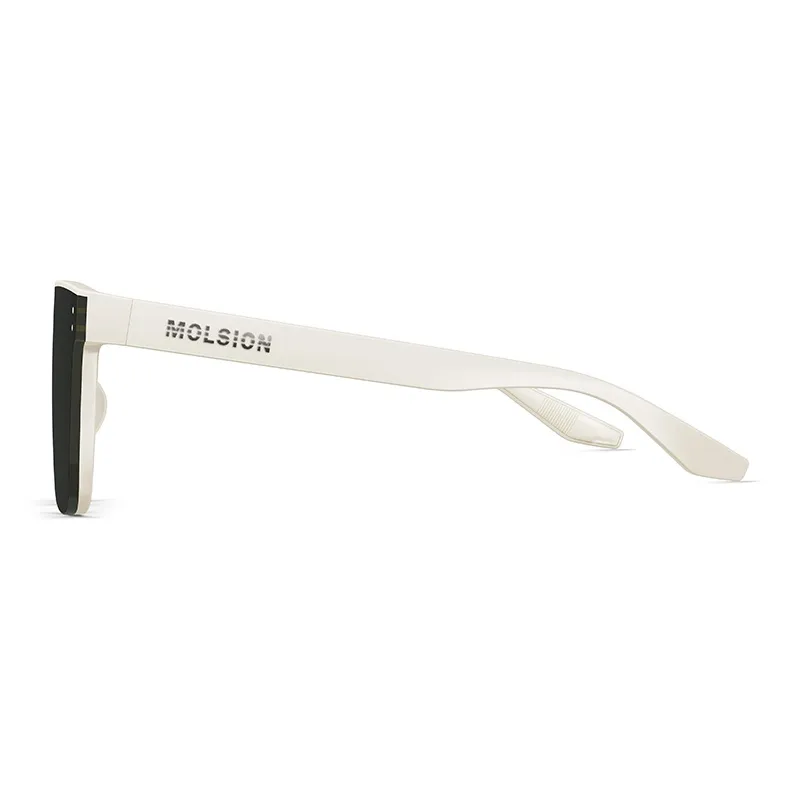 MOLSION Plate Frame TR/Memory Plastic Irregular Shape Sunglasses Unisex-3