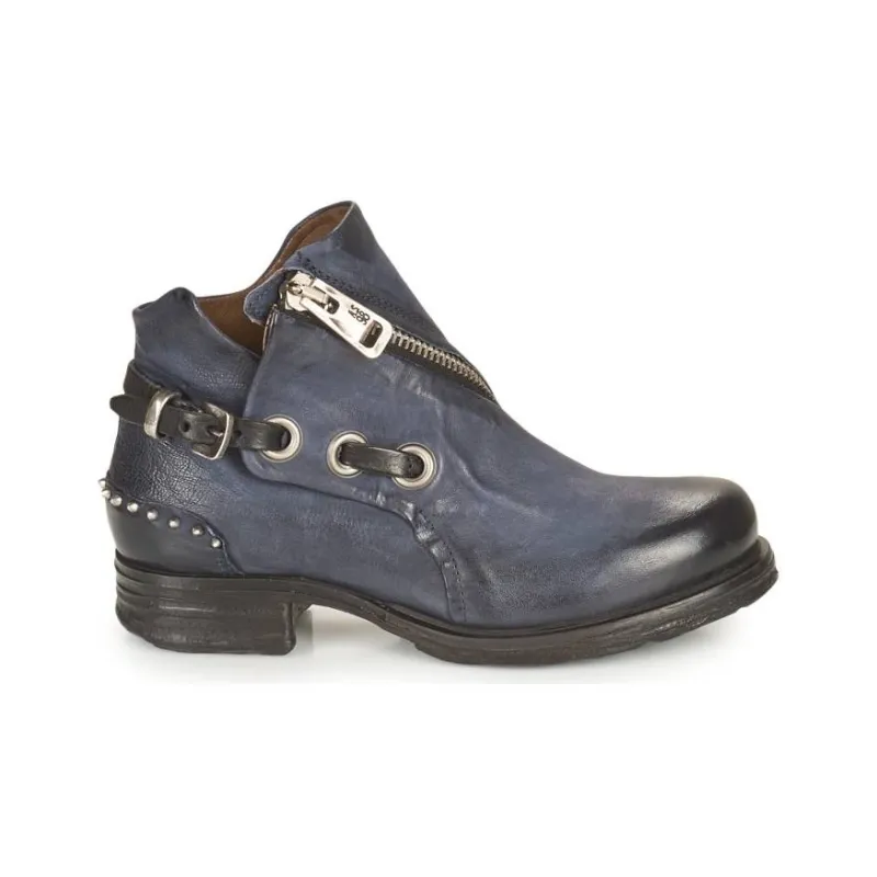 AirStep Ankle Boots Women's Blue-5