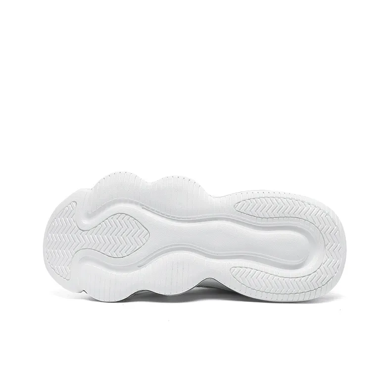 N·HOT Slip-Resistant Breathable Height Increasing EVA+Air Cushion Combination Rubber Casual Running Shoes Unisex-3