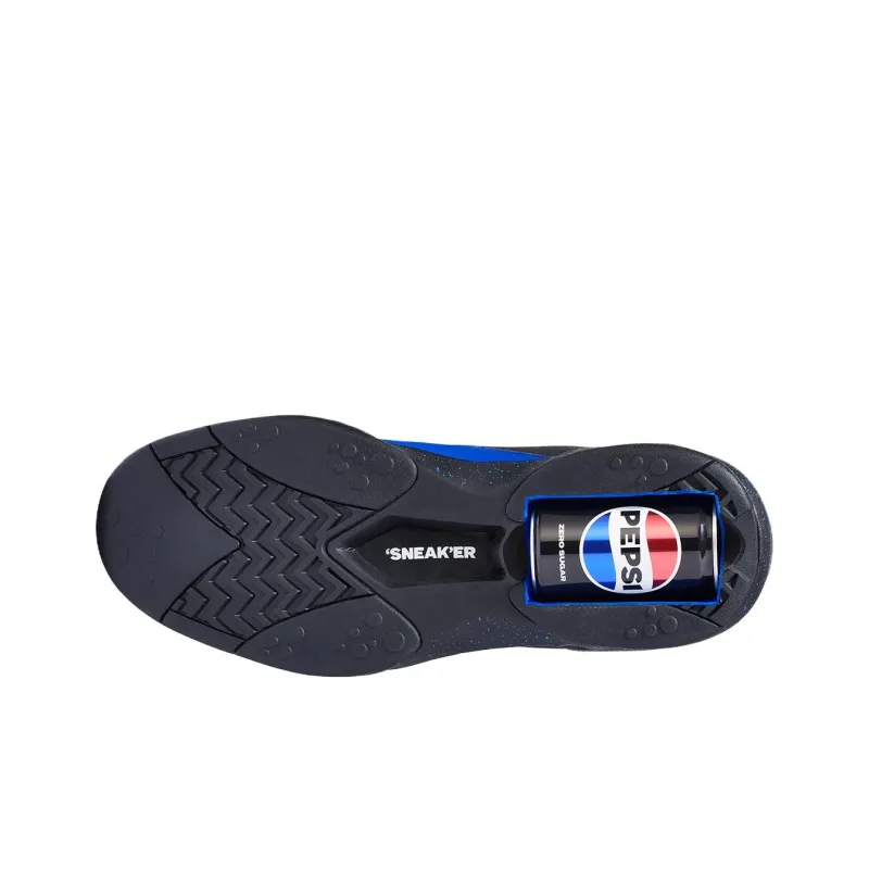 Reebok Shaq Attaq Cushioning Anti Slip And Wear Resistant High Top Vintage Basketball Shoes Men's Black Blue Red-3