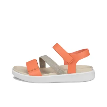 Ecco One Strap Sandals Women's Orange