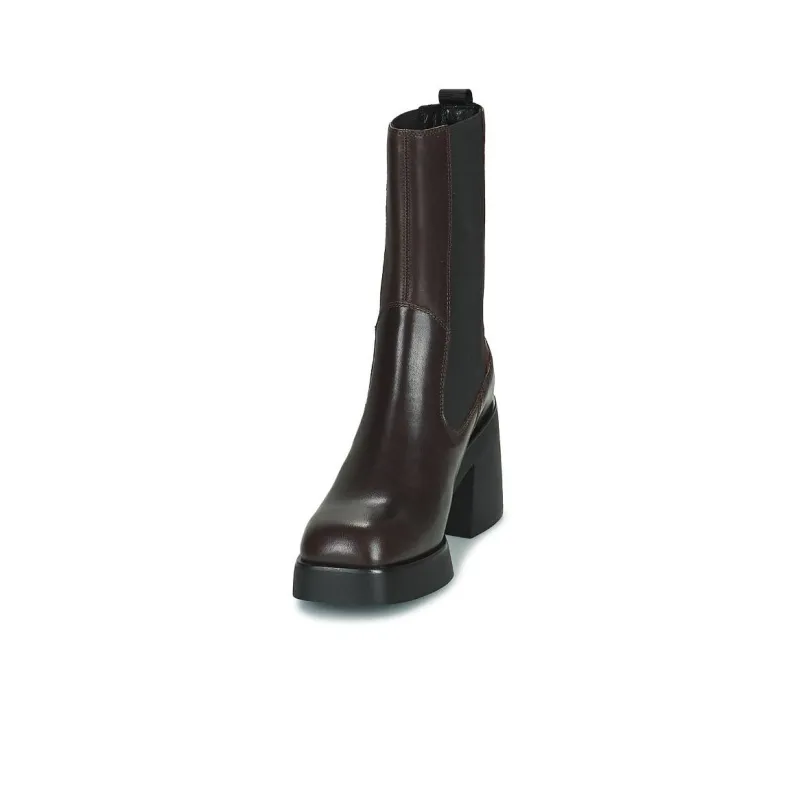 VAGABOND SHOEMAKERS Brooke Short Chelsea Boots 8.5cm Women's Red Brown-5