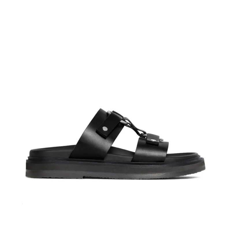 CELINE Slide Slippers Men's Black-1