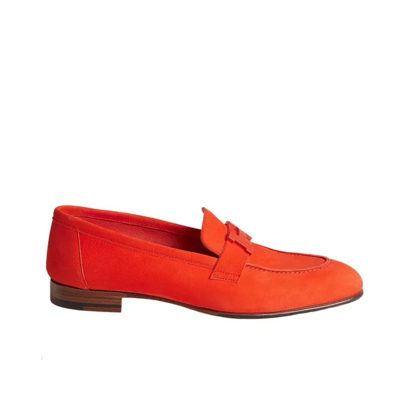 HERMES Paris Women's Casual Shoes Women's Orange-1