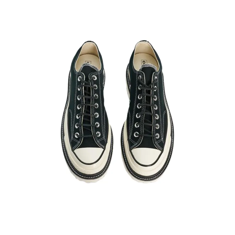 Converse Chuck 70 Canvas LTD 'Natural' Wear-Resistant Low-Top Canvas Shoes Unisex Black White-4