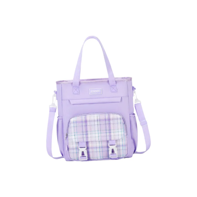 Carissa Oxford Backpack Regular Women's Purple/Sky Blue/Black/Pink/Beige-0