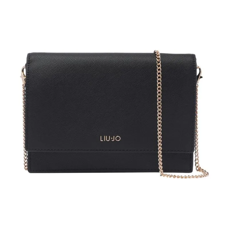 LIU·JO Logo Lettering Chain Linked Crossbody Bag-0