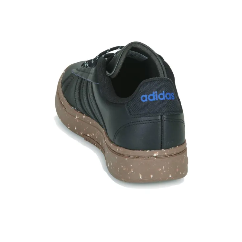 Adidas GRAND COURT ALPHA Grand Court Alpha Cushioning Wear Resistant Low Top Skateboard Shoes Men's Black-4
