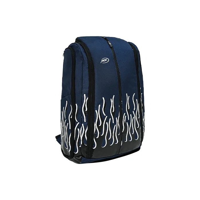 NICEID Polyester Backpack Regular Unisex Black-6