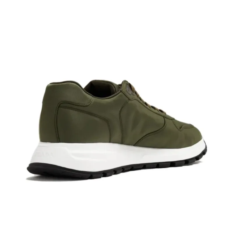 PRADA PRAX 1 Low Top Casual Shoes Men's Green-4