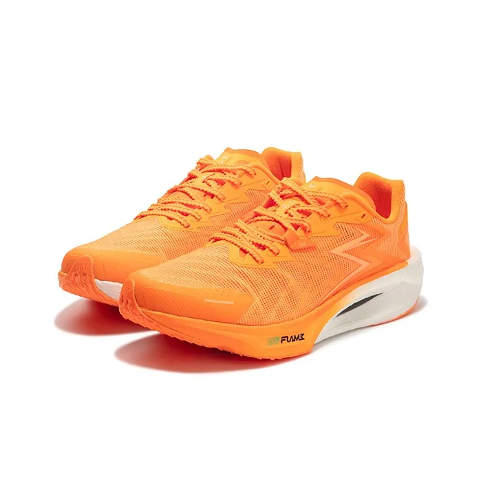 361° Speed 3 PRO Cushioning Anti-Slip Wear-Resistant Breathability Low-Top Running Shoes Unisex Orange Red-2