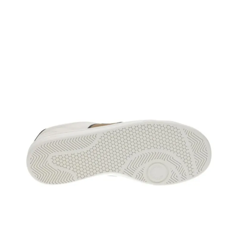 FRED PERRY Low Top Skateboard Shoes Men's Beige-3