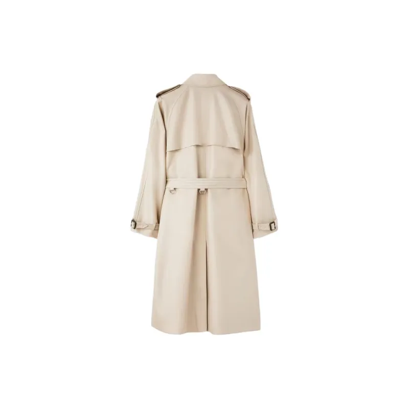 Loro Piana Dewey Coat Trench Coat Women's Ecru-1