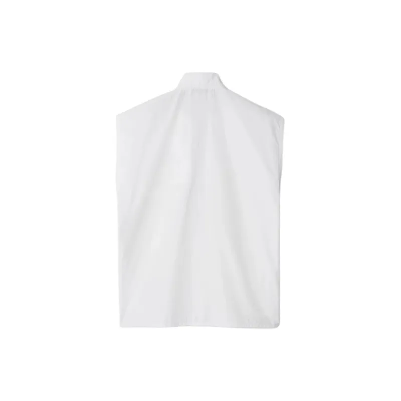 Burberry Half zip Cotton Tank Top-1