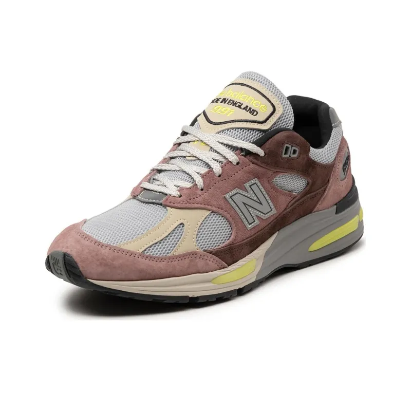 New Balance 991v2 MiUK Rosewood-2