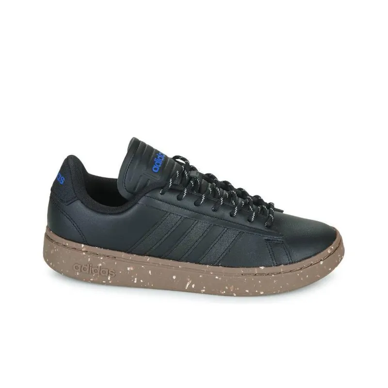 Adidas GRAND COURT ALPHA Grand Court Alpha Cushioning Wear Resistant Low Top Skateboard Shoes Men's Black-1