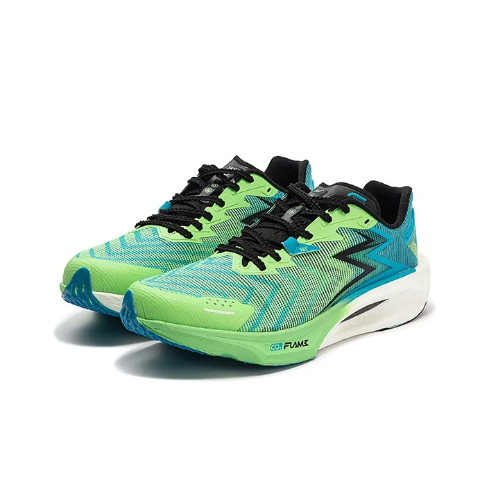 361° Speed 3 PRO Cushioned Slip Resistant Abrasion Resistant Breathable Low Top Training Running Shoes Unisex Dewy Lime-2