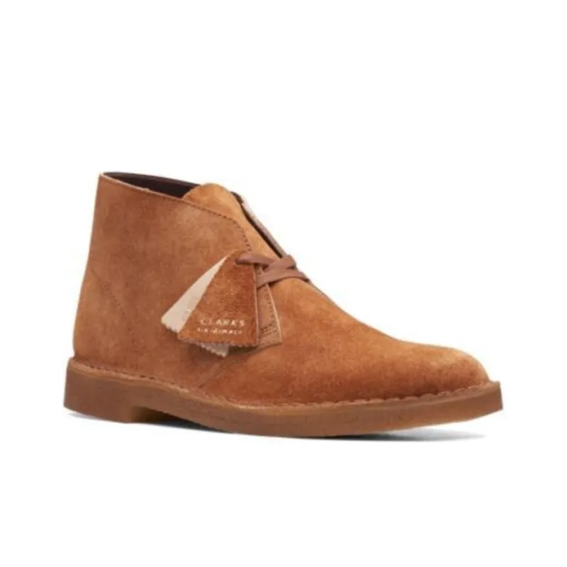 Clarks Originals Desert Boot Ginger Hairy Suede-3