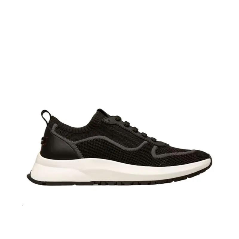BALLY Davyn Anti-Slip And Wear-Resistant Lightweight Low-Top Casual Shoes Women's Black-1