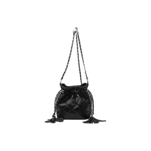 Bywhich PU Bucket Bag, Crossbody Bag Regular Women's Black
