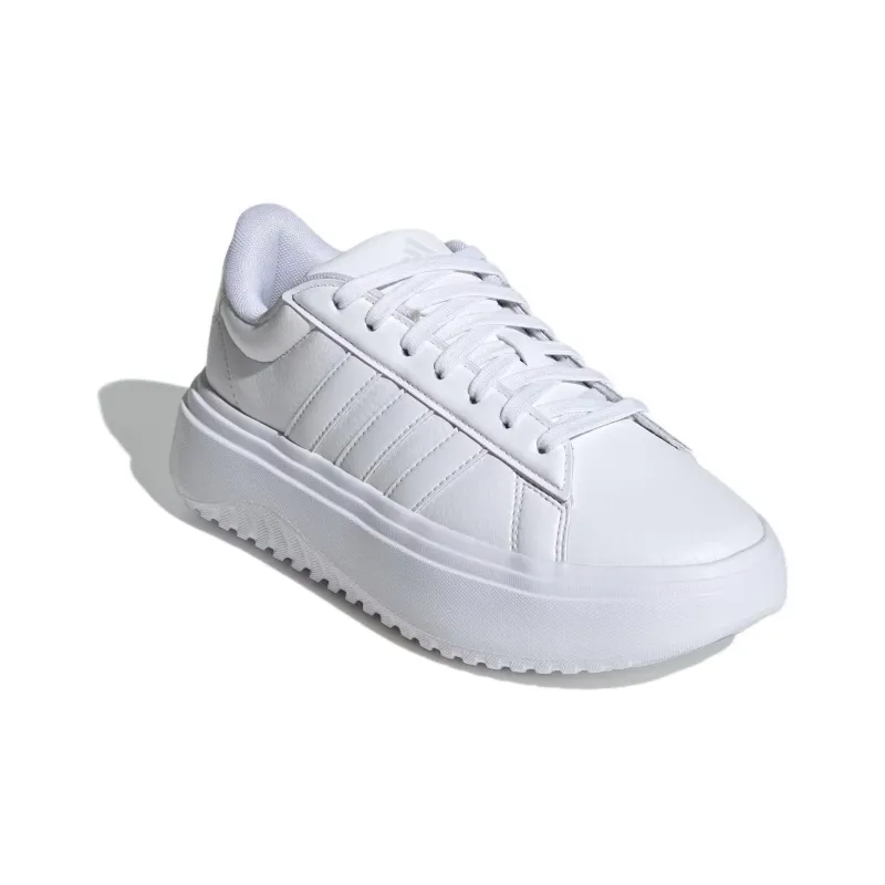 Adidas Grand Court Platform Cloud White Crystal White Women's-2