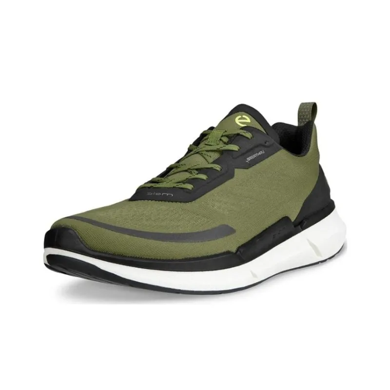 Ecco Low Top Casual Shoes Men's Green-2