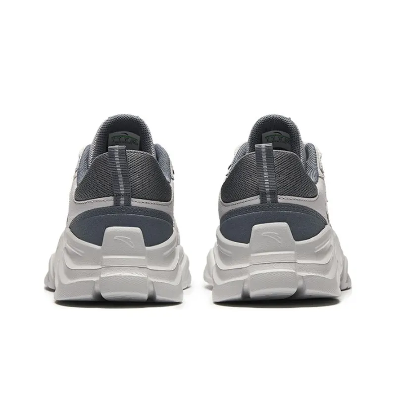 Anta Anti-Slip Wear-Resistant Low-Top Casual Shoes Men's Gray-2