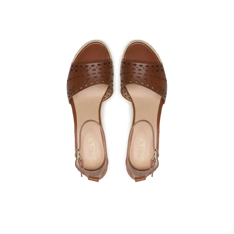 Polo Ralph Lauren One Strap Sandals Women's Brown-3