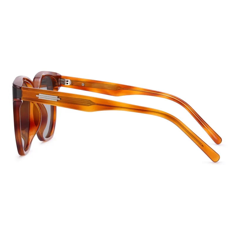 PULAIS TR/Memory Plastic Irregular Shape Sunglasses Unisex-7