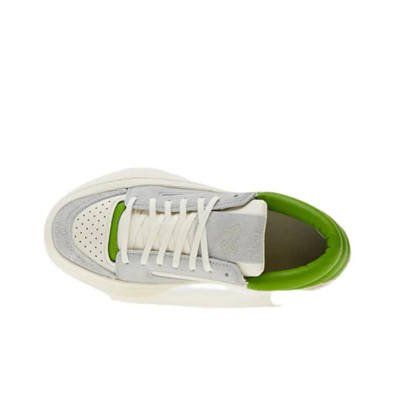 Adidas Y 3 Centennial Lo Off White Wonder Silver Team Rave Green-3