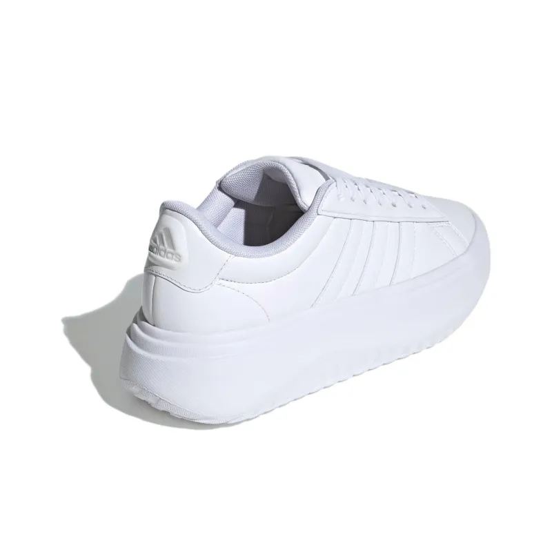 Adidas Grand Court Platform Cloud White Crystal White Women's-3