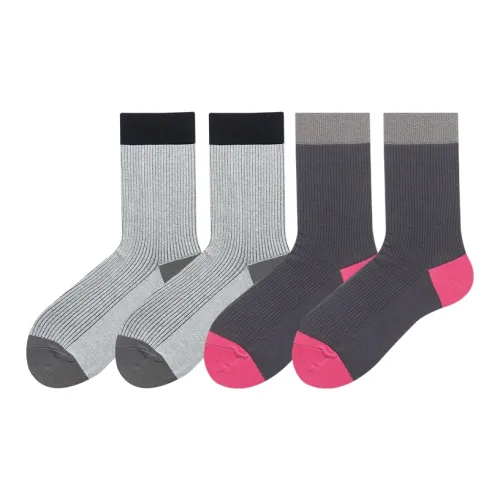 Hello Monday Mid Calf Socks Women's 4 Pack