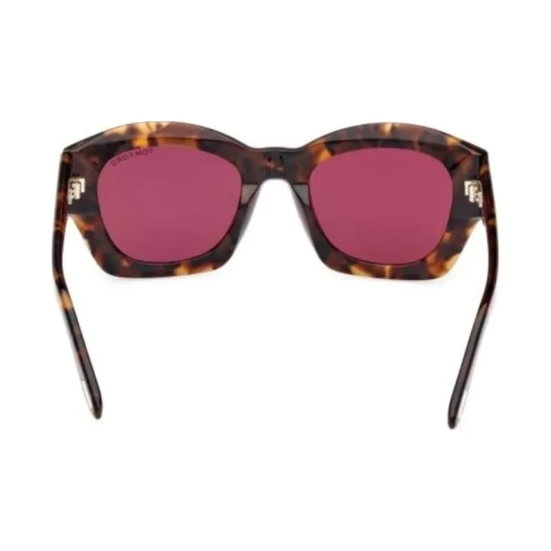 TOM FORD Guilliana Geometric Frame Sunglasses-3