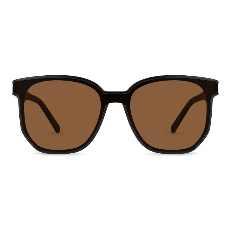 PULAIS TR/Memory Plastic Irregular Shape Sunglasses Unisex-2