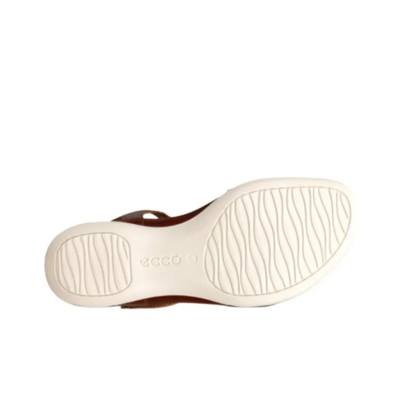 Ecco One Strap Sandals Women's Brown-3