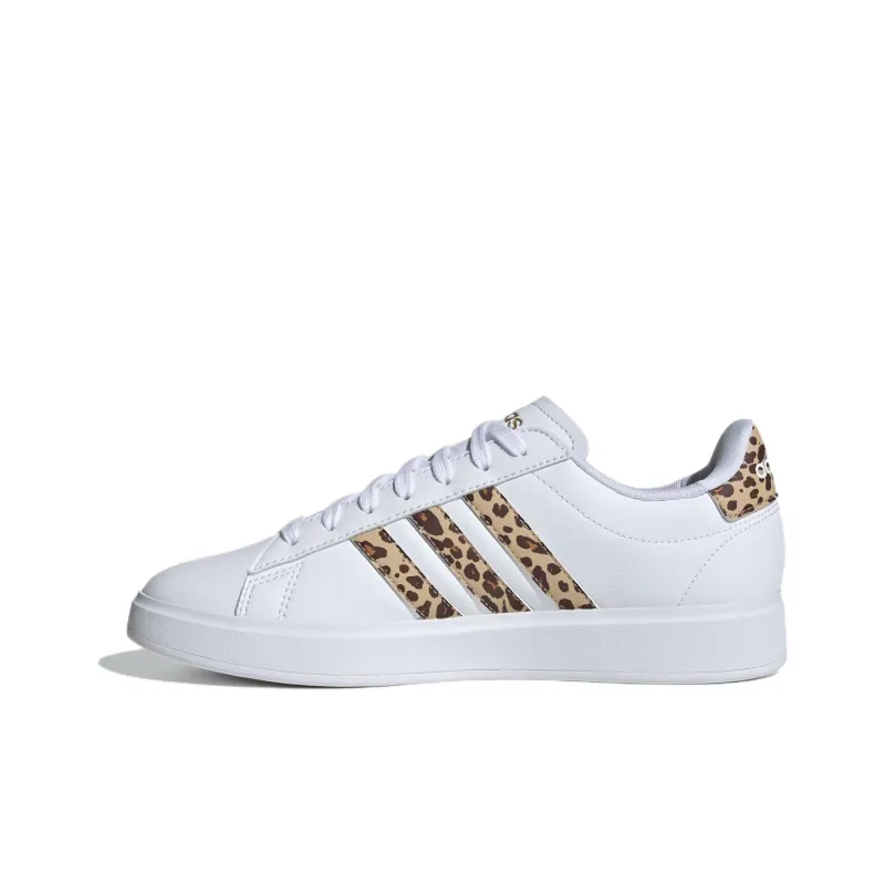 Adidas Grand Court 2.0 Cloud White Magic Beige Matte Gold Women's-1