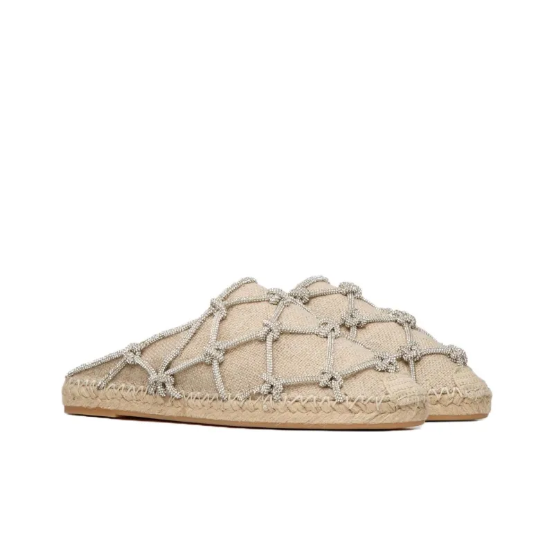 Valentino Garavani Embellished Slip-On Espadrilles Women's-2